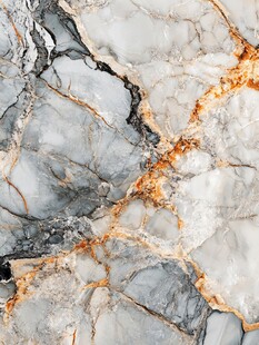 灰白金纹大理石纹理