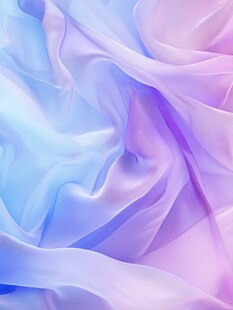 梦幻渐变色彩飘逸丝绸