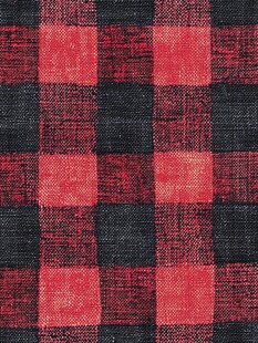 红黑格纹布料纹理图