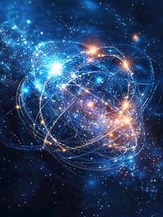 梦幻宇宙能量交织图景