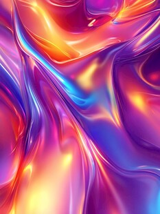 梦幻炫彩流体艺术纹理