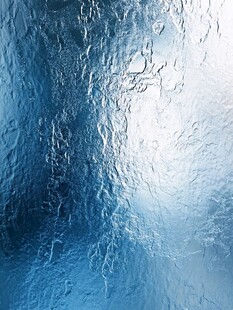 蓝色水波纹理背景图