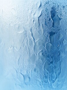 冰面纹理特写