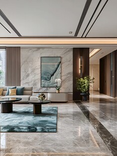 现代简约风大气客厅空间