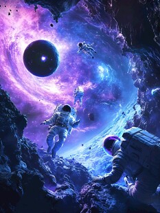 梦幻宇宙中的宇航员探索