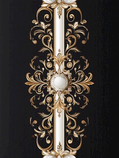 欧式奢华雕花装饰图案