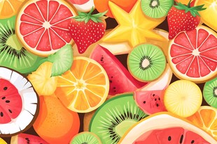 缤纷多彩水果大集合