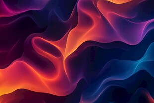 炫彩流动抽象背景图案