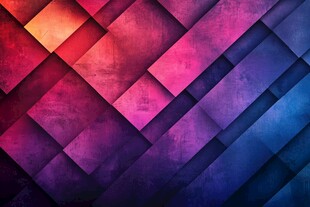 多彩几何拼接炫酷背景图