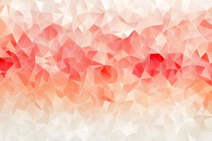 渐变红色多边形几何背景