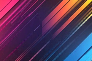 炫彩动感斜线条纹背景图