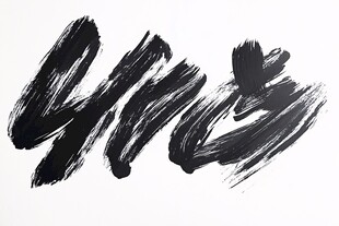 水墨笔触艺术效果展示