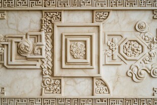 中式浮雕墙面装饰艺术