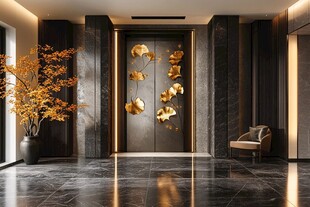 奢华中式入户玄关精美设计