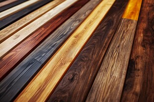 多样木纹板材展示