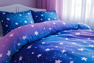 梦幻星空主题床上用品