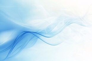 梦幻蓝色流动线条背景