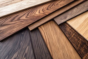 多样木纹地板展示