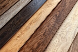 多样木纹地板展示