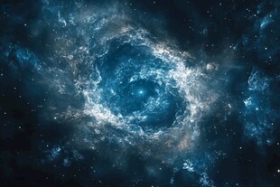 深邃宇宙星云梦幻景象
