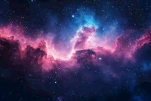 梦幻星云宇宙壮丽景象