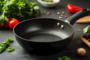 黑色不粘锅 厨房烹饪好帮手