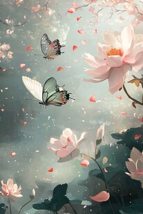 蝶舞花间 浪漫春日景致