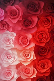多彩玫瑰背景图