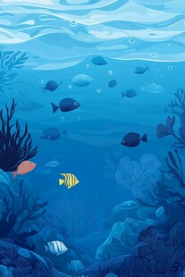 梦幻海底世界 多彩鱼类景观