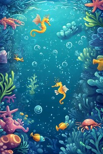 梦幻海底世界的奇妙生物
