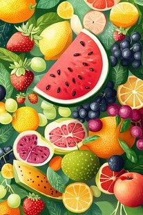 缤纷多彩水果大集合