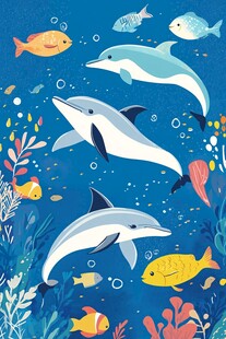 海洋精灵的梦幻海底世界