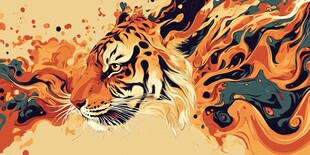 虎影幻彩 尽显王者风范