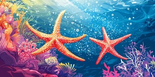 海底双海星的梦幻世界