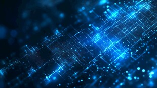 科技蓝光数据网络背景图