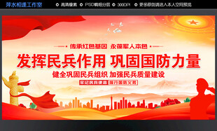发挥民兵作用巩固国防力量