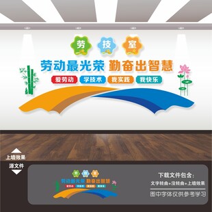 劳技室文化墙
