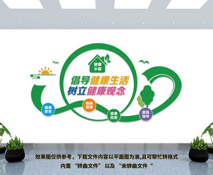 健康小屋文化墙