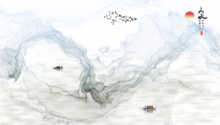 山水画 
