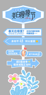 网红指路牌