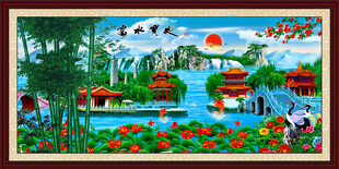 壁画富水宝地