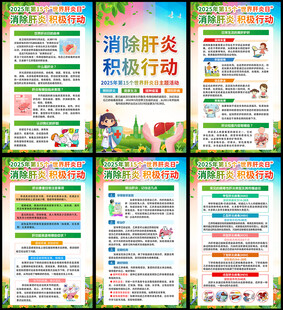 2025年世界肝炎日展板
