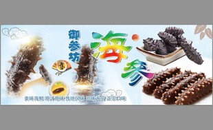 大海参宣传海报