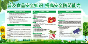 食品安全宣传栏