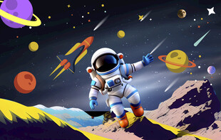 卡通星空