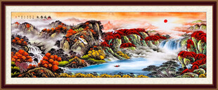 国画山水国画