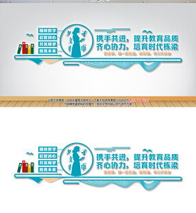 教师办公室文化墙