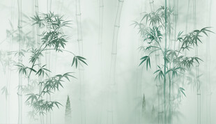 水墨竹子