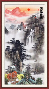 玄关山水画