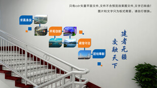 中交楼梯文化墙